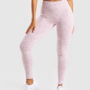 Gymshark Fleur texture leggings